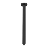Nero 300Mm Round Ceiling Arm - Matte Black