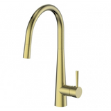 Galiano Pull Down Sink Greens Mixer - Brushed Brass