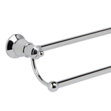 Lillian Double Fienza Towel Rail - Chrome