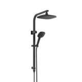 Greens Corban Twin Rail Shower - Matte Black