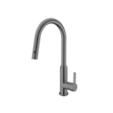 Nero Pearl Pull Out Sink Mixer With Vegie Spray Function - Gunmetal