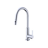 Pearl Pull Out Sink Nero Mixer With Vegie Spray Function Shower - Chrome
