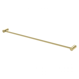 Vivid Slimline Single Phoenix Towel Rail 800mm - Brushed Gold