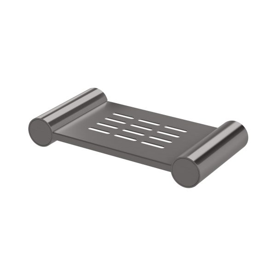Phoenix Vivid Slimline Soap Dish - Brushed Carbon