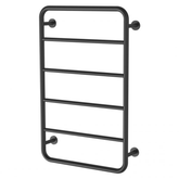 Vivid Slimline Phoenix Towel Ladder 800 X 500mm - Matte Black