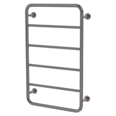 Vivid Slimline Phoenix Towel Ladder 800 X 500mm - Brushed Carbon