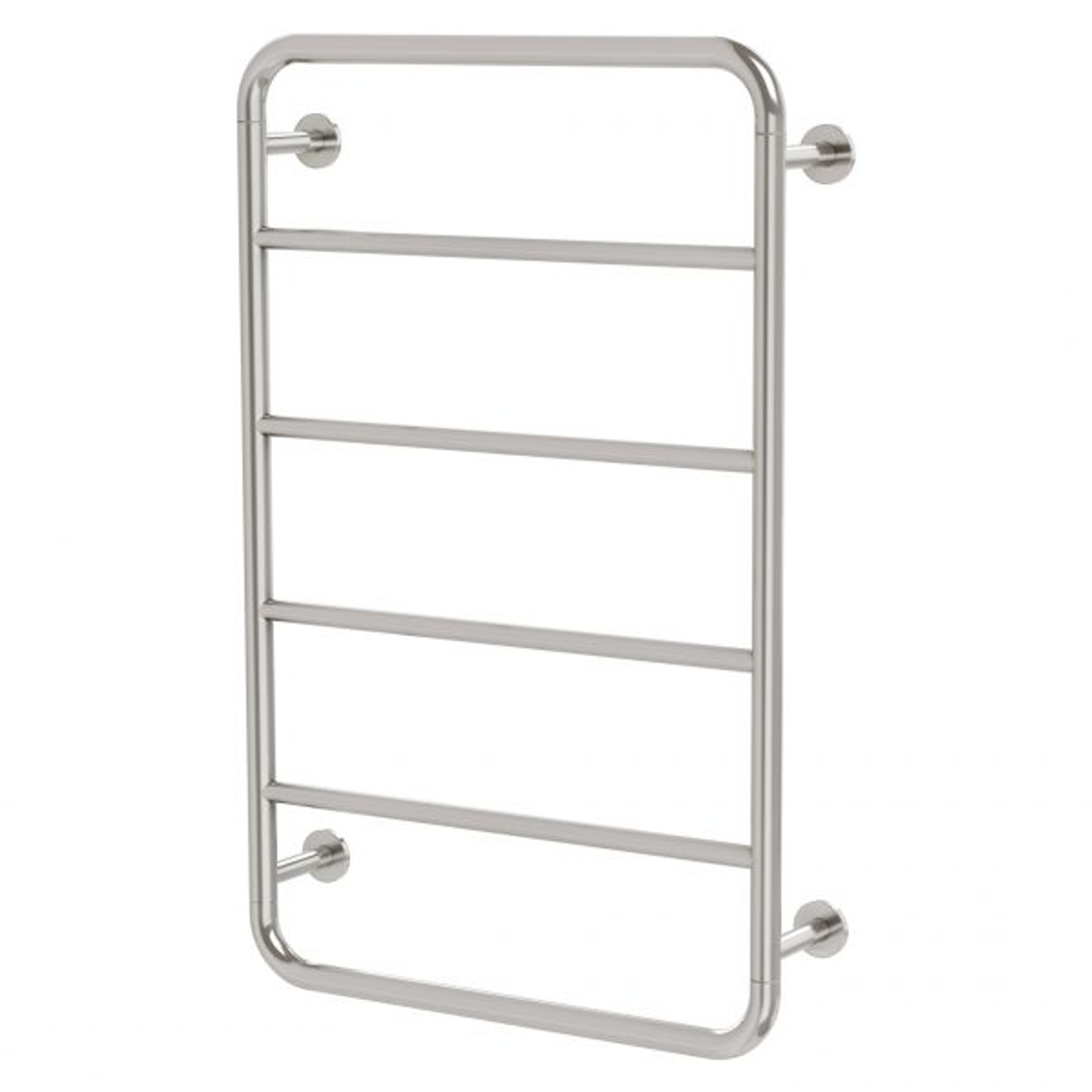 Phoenix Vivid Slimline Towel Ladder 800 X 500Mm - Brushed Nickel