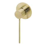 Vivid Slimline Switchmix Shower/Wall Phoenix Mixer With Extended Lever - Brushed Gold