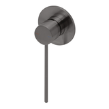 Vivid Slimline Switchmix Shower/Wall Phoenix Mixer With Extended Lever - Brushed Carbon
