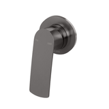 Mekko Switchmix Wall Phoenix Mixer Fit-Off Kit Round - Brushed Carbon