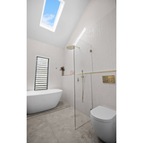 Meir Meir Sigma 21 Dual Flush Plates For Geberit - Tiger Bronze