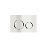 Meir Meir Sigma 21 Dual Flush Plates For Geberit - Brushed Nickel