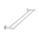 Meir Round Double Towel Rail 600Mm - Polished Chrome