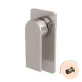Teel Switchmix Shower / Wall Phoenix Mixer Fit-Off Kit - Brushed Nickel