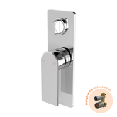 Teel Switchmix Shower / Bath Diverter Phoenix Mixer Fit-Off Kit - Chrome