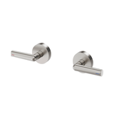 Vivid Vivid Slimline Plus Lever Wall Top Phoenix Assemblies - Brushed Nickel