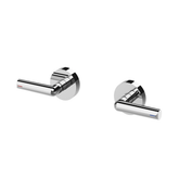 Vivid Slimline Plus Lever Wall Phoenix Top Assemblies 15Mm Ext Spindles - Chrome