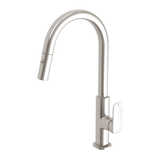 Nauge Nauge Pull Out Phoenix Sink Mixer 200mm - Brushed Nickel