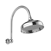 Cromford Cromford Hi Rise Shower Arm & Rose Phoenix 210mm - Chrome