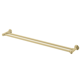 Cromford Cromford Double Towel Phoenix Rail 800mm - Brushed Gold