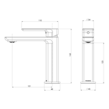 Gloss Mkii Basin Phoenix Mixer - Chrome