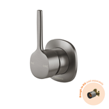 Vask Switchmix Shower / Wall Phoenix Mixer Pin Up Fit-Off Kit - Brushed Carbon