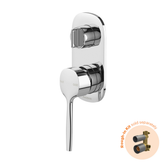 Vask Switchmix Shower / Bath Diverter Phoenix Mixer Fit-Off Kit - Chrome