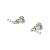 Wiltern Wiltern Wall Top Phoenix Assemblies 15mm Extended Spindles - Brushed Nickel