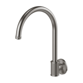 Wiltern Wiltern Wall Sink Phoenix Outlet 180mm - Brushed Carbon