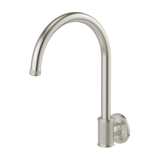 Wiltern Wiltern Wall Sink Phoenix Outlet 180mm - Brushed Nickel