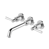 Wiltern Wiltern Wall Basin / Bath Phoenix Tap Set 190mm - Chrome