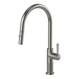 Wiltern Wiltern Pull Out Phoenix Sink Mixer 230mm - Brushed Carbon