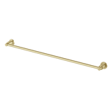 Wiltern Wiltern Single Phoenix Towel Rail 800mm - Brushed Gold