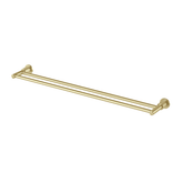 Wiltern Wiltern Double Phoenix Towel Rail 800mm - Brushed Gold