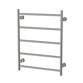 Wiltern Heated Towel Phoenix Ladder 550mm x 750mm - Brushed Carbon