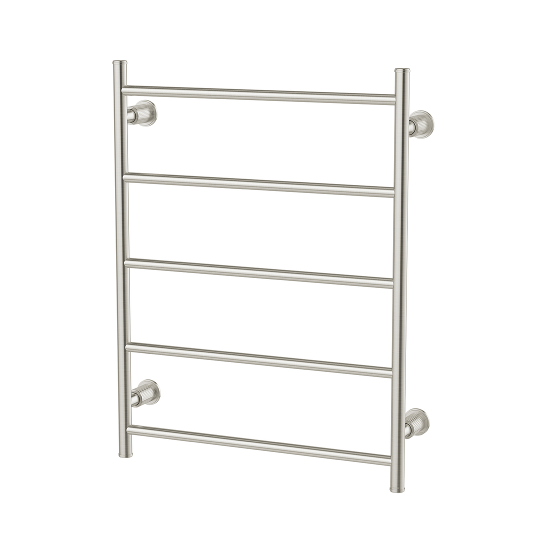 Phoenix Wiltern Heated Towel Ladder 550mm x 750mm - Brushed Nickel