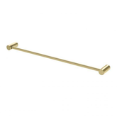 Vivid Slimline Single Phoenix Towel Rail 600mm - Brushed Gold