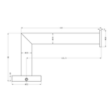 Nero Dolce Toilet Roll Holder - Matte Black