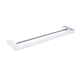 Nero Celia 600Mm Double Towel Rail - Chrome