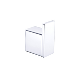 Celia Nero Robe Hook Shower - Chrome