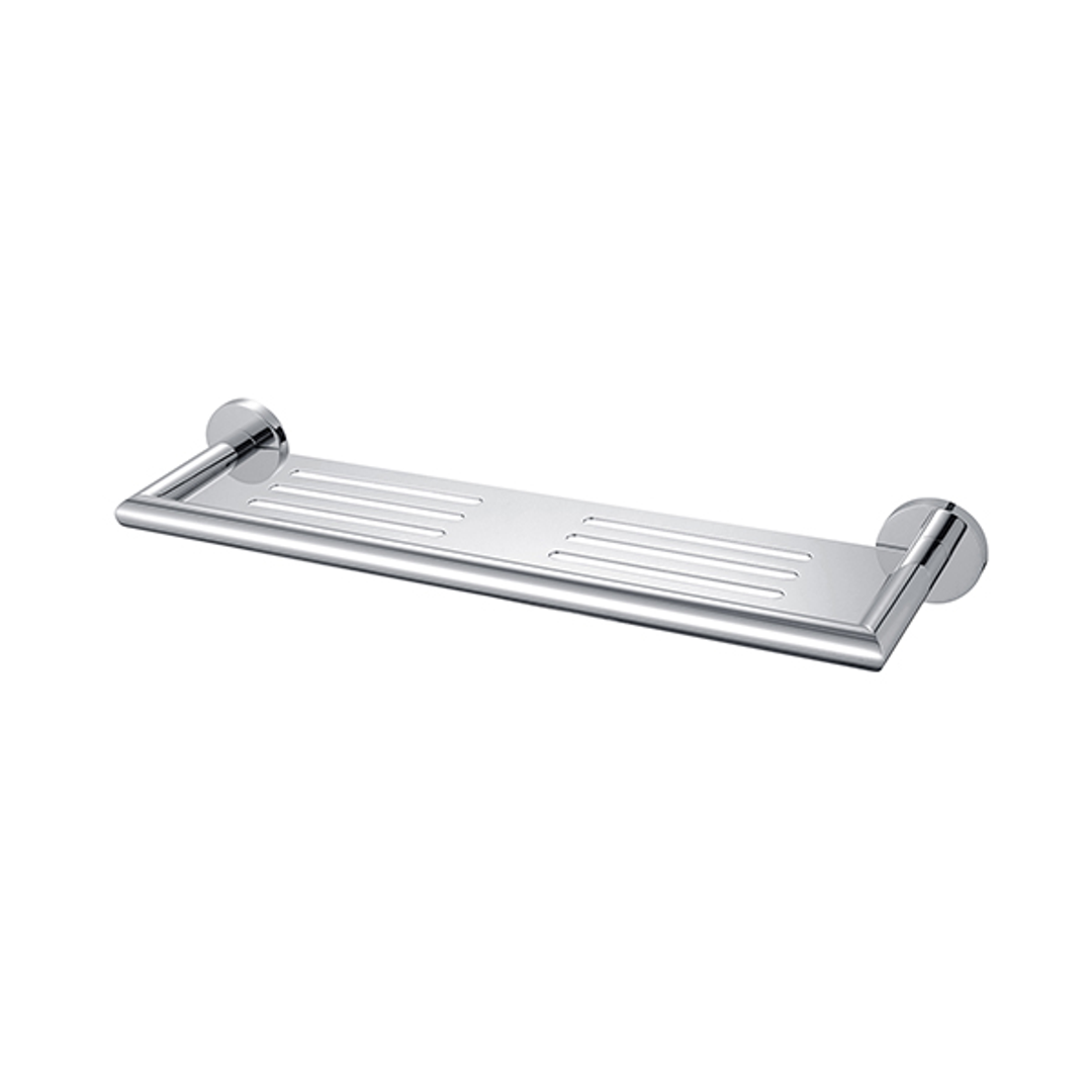 Nero Dolce Metal Shelf Shower - Chrome