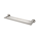 Dolce Nero Metal Shelf Shower - Brushed Nickel