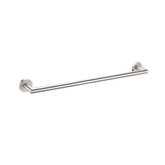 Nero Dolce 700Mm Single Towel Rail - Brushed Nickel