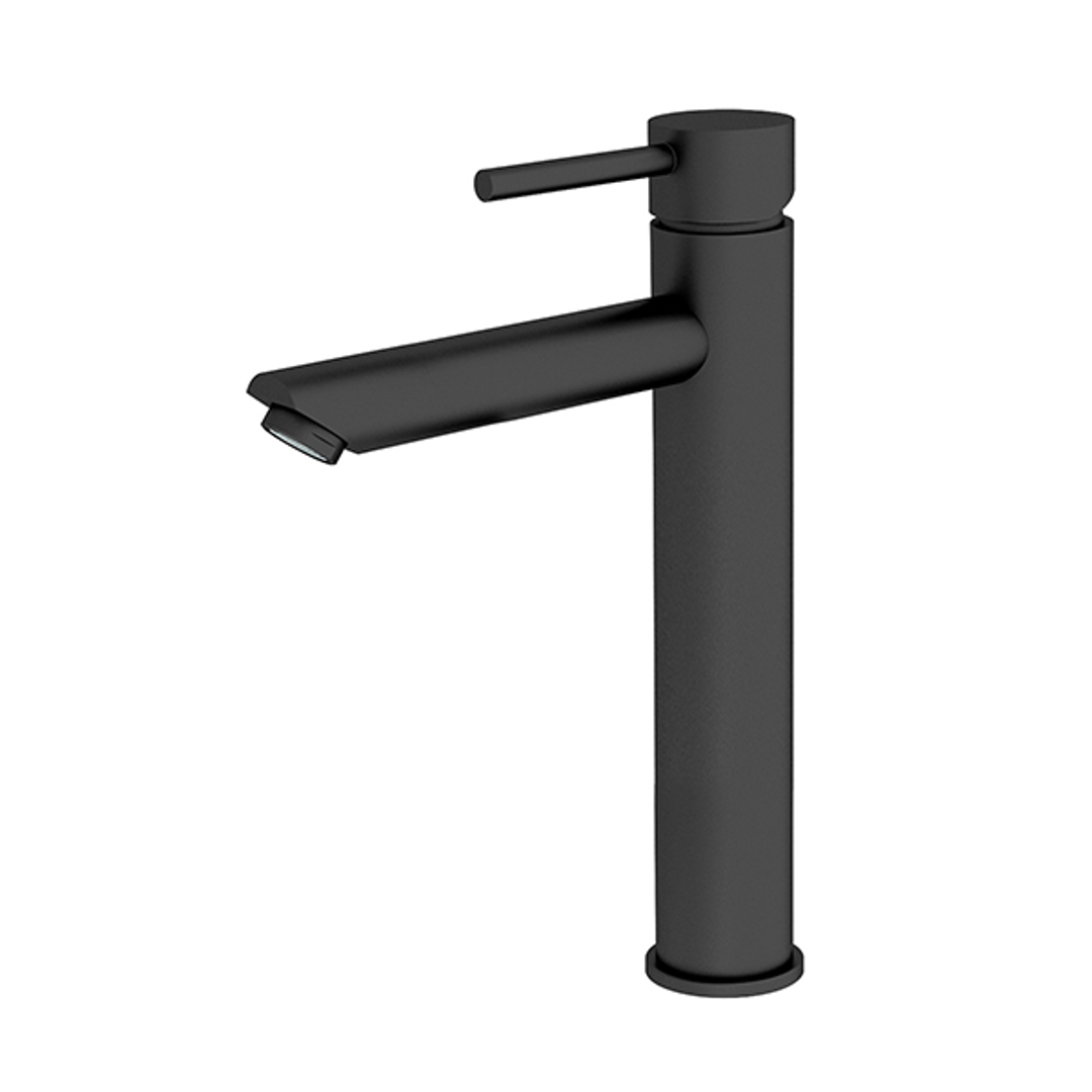 Nero Dolce Tall Basin Mixer Shower - Matt Black