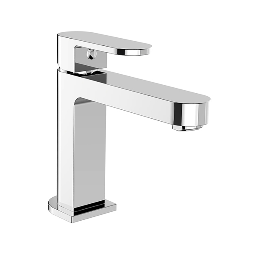 Nero Ecco Basin Mixer Shower - Chrome