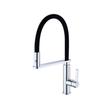 Rita Pull Out Sink Nero Mixer Shower - Chrome/Black Hose