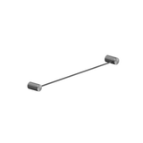 Nero Opal Single Towel Rail - Gunmetal 600mm