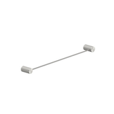 Nero Opal Single Towel Rail - Brushed Nickel 600mm