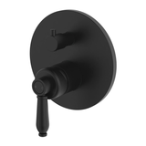 Eleanor Wall Diverter Fienza Mixer - Matte Black/Matte Black