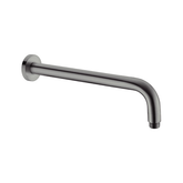 Nero Round Shower Arm - Gunmetal Grey